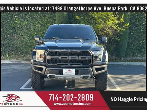 Used 2018 Ford F150 Raptor w/ Equipment Group 801A Mid image 3