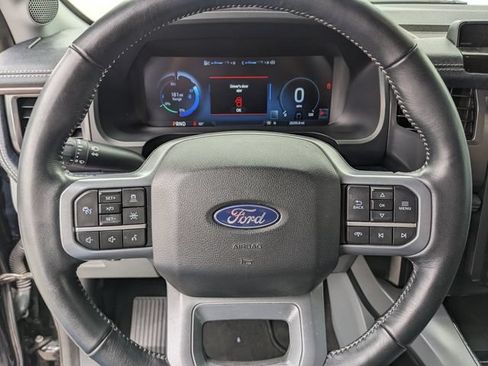 Certified 2024 Ford F150 Lightning Flash w/ Max Trailer Tow Package AWD/4WD image 31