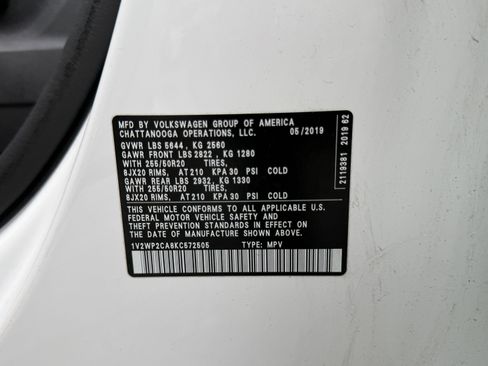 Used 2019 Volkswagen Atlas SE image 28