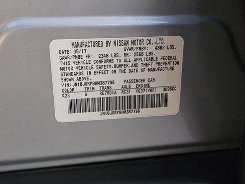 Used 2017 INFINITI QX50 2WD w/ Premium Plus Package image 25