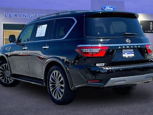 Used 2021 Nissan Armada Platinum w/ Captain's Chairs Package AWD/4WD image 4