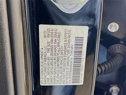 Certified 2023 Honda Passport Elite image 27