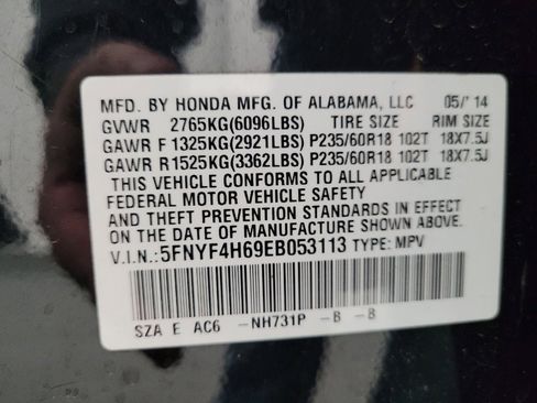 Used 2014 Honda Pilot EX-L image 33