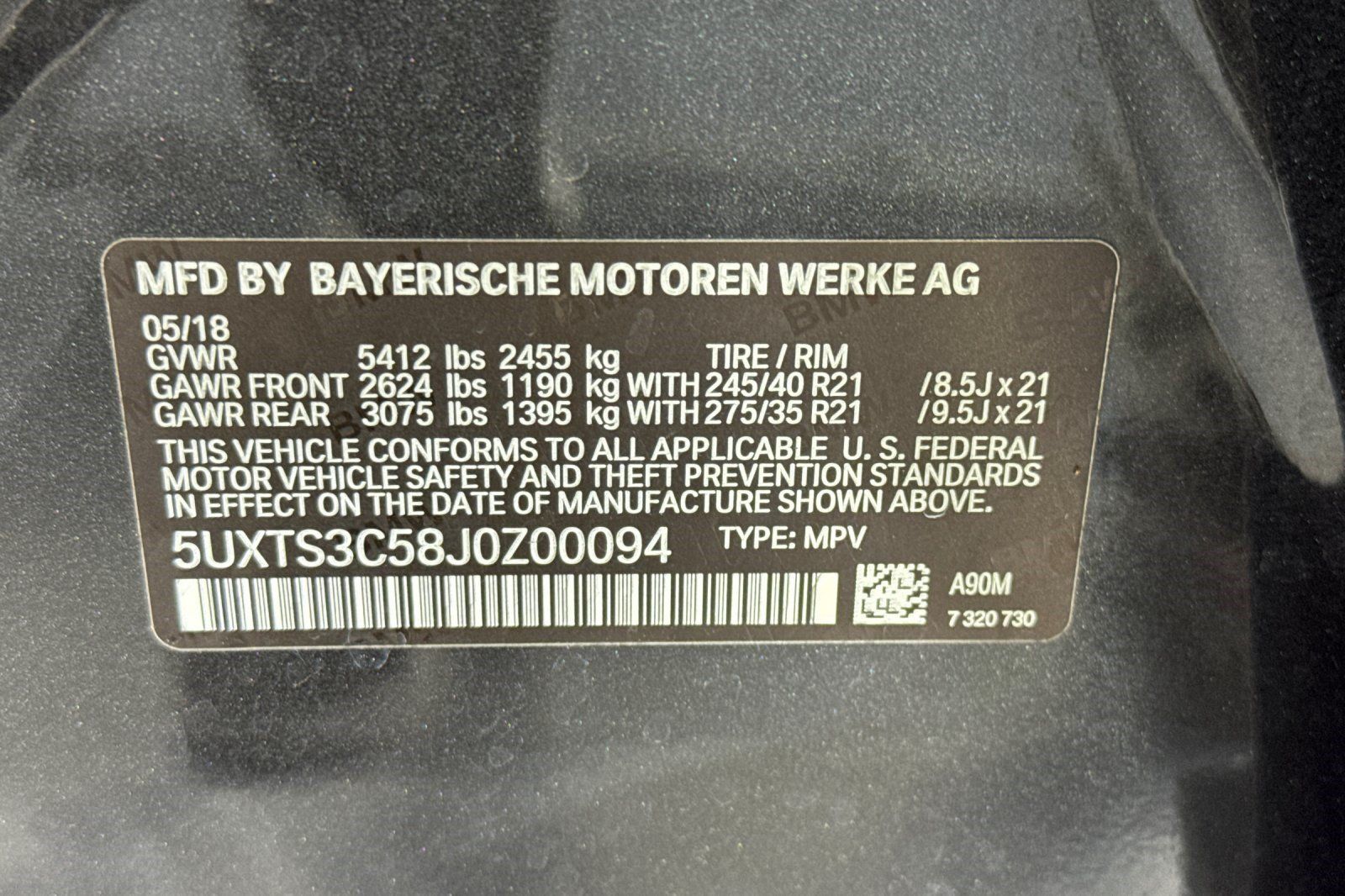 Used 2018 BMW X3 M40i AWD/4WD image 29
