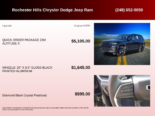 Certified 2024 Jeep Grand Cherokee Altitude AWD/4WD image 6