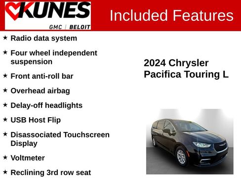 Used 2024 Chrysler Pacifica Touring-L image 3