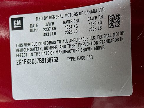 Used 2011 Chevrolet Camaro SS w/ RS Package RWD image 12
