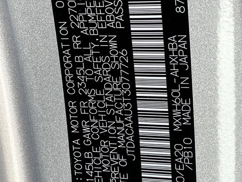 New 2026 Toyota Prius Limited image 27