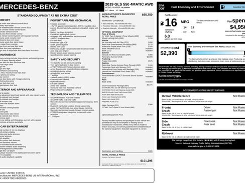Used 2019 Mercedes-Benz GLS 550 4MATIC image 39
