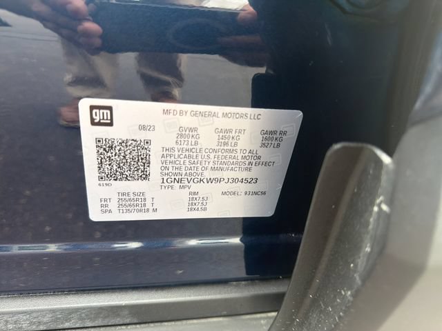 Used 2023 Chevrolet Traverse LT w/ Rear Camera Mirror Package AWD/4WD image 35