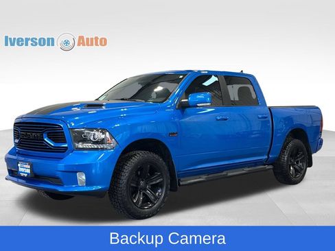 Used 2018 RAM 1500 Sport w/ Hydro Blue Sport Package AWD/4WD image 5
