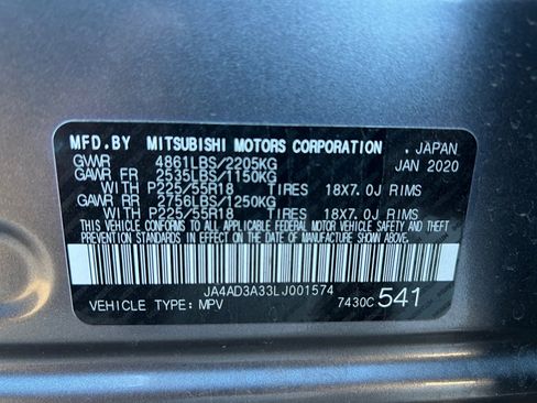 Used 2020 Mitsubishi Outlander SEL image 38