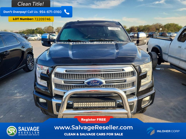 Used 2015 Ford F150 Platinum w/ Equipment Group 701A Luxury AWD/4WD image 7
