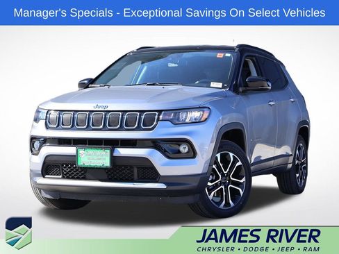 Used 2022 Jeep Compass Limited AWD/4WD image 1