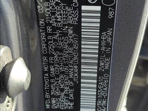 Certified 2021 Toyota Prius XLE image 23