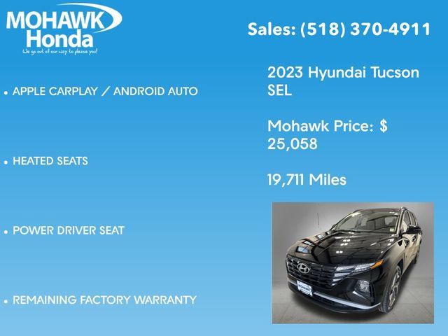 Used 2023 Hyundai Tucson SEL w/ Convenience Package AWD/4WD image 14