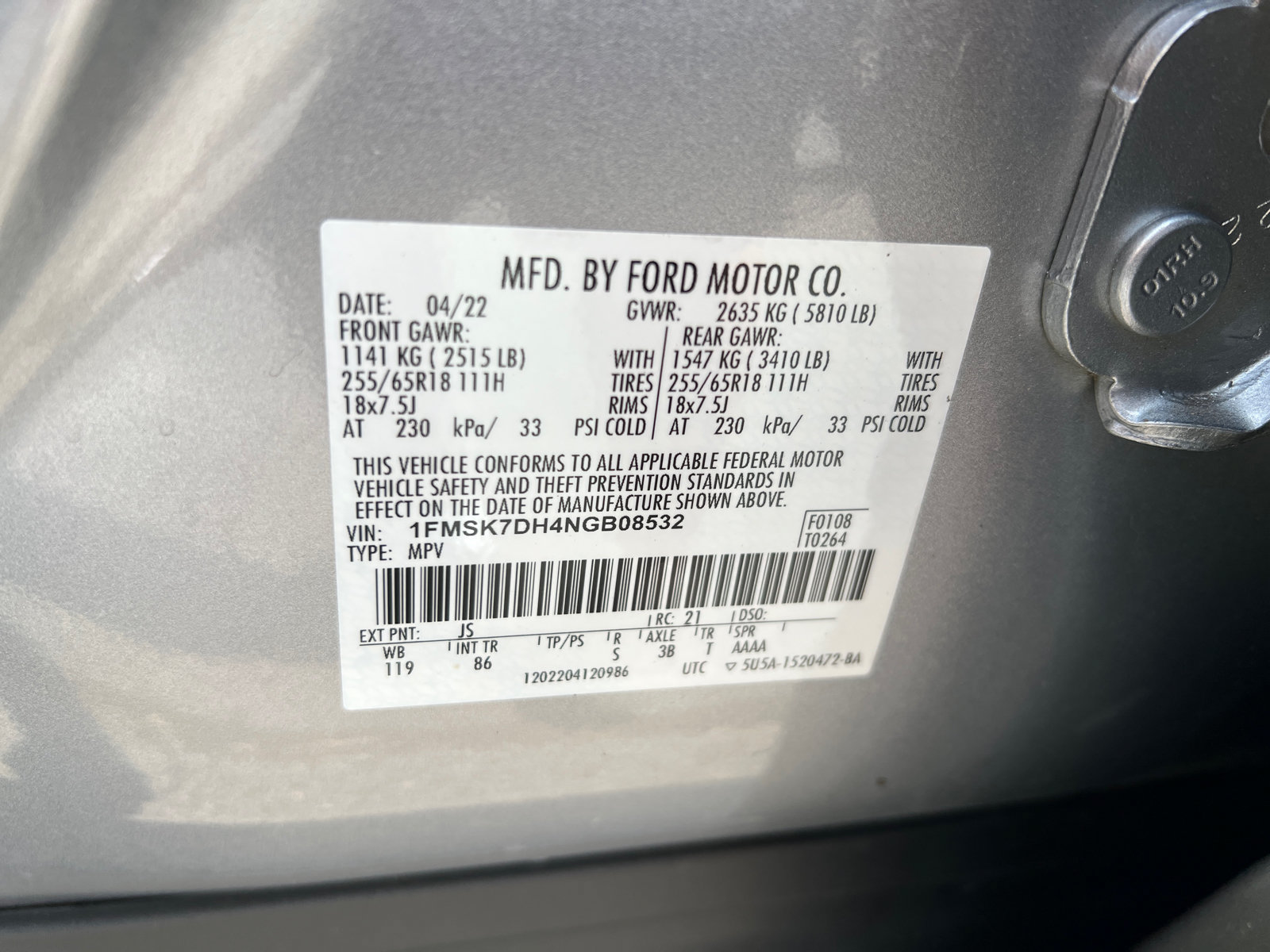 Used 2022 Ford Explorer XLT RWD image 33