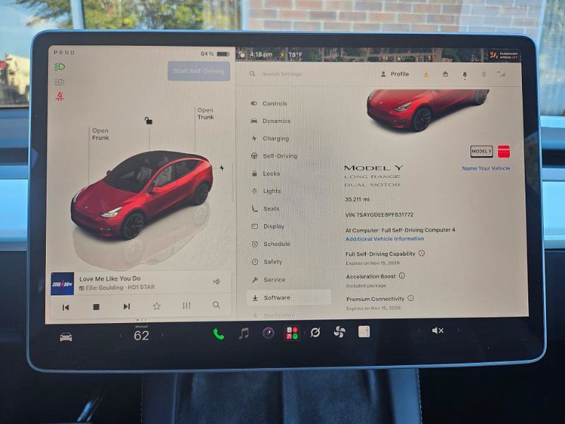Used 2023 Tesla Model Y Long Range AWD/4WD image 2