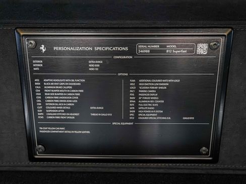 Certified 2019 Ferrari 812 Superfast image 26