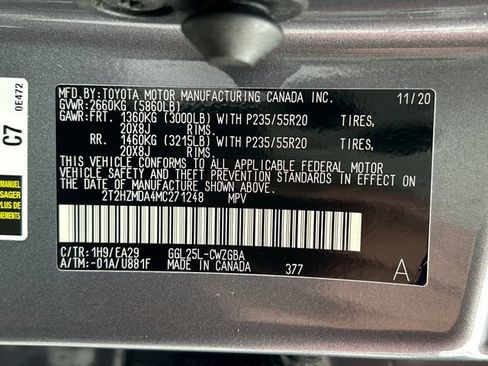 Used 2021 Lexus RX 350 AWD w/ Premium Package image 19