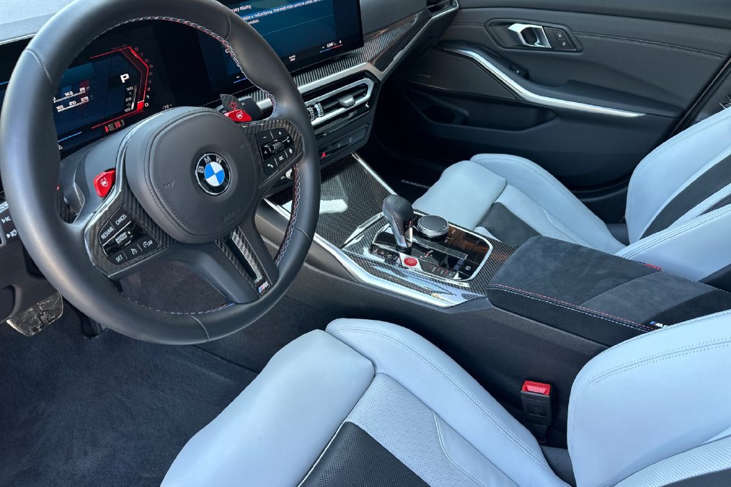 Used 2024 BMW M3 Competition w/ Parking Assistance Package RWD image 10