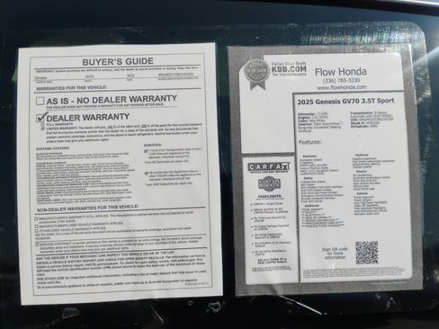 Used 2025 Genesis GV70 3.5T Sport w/ Sport Advanced Package image 37