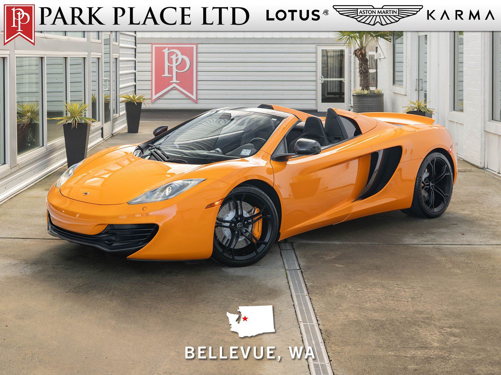 Used 2013 McLaren MP4-12C Spider RWD image 1