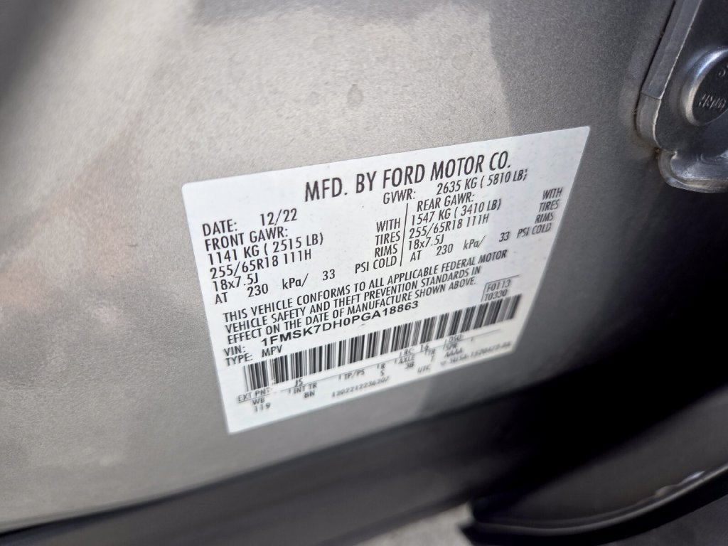Used 2023 Ford Explorer XLT RWD image 33