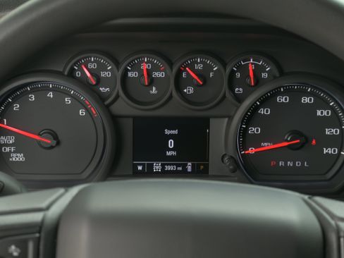 Used 2025 Chevrolet Silverado 1500 Custom Trail Boss w/ Turbomax Blackout Package AWD/4WD image 20