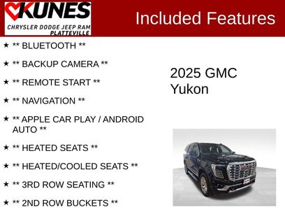 Used 2025 GMC Yukon Denali w/ LPO, Floor Liner Package