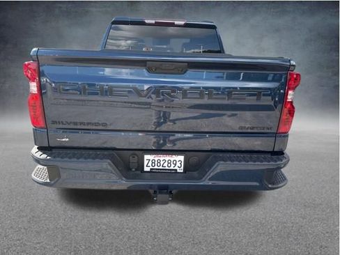Used 2023 Chevrolet Silverado 1500 Custom w/ LPO, Dark Essentials Package RWD image 5