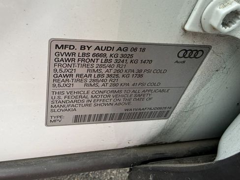 Used 2018 Audi Q7 3.0T Prestige AWD/4WD image 6