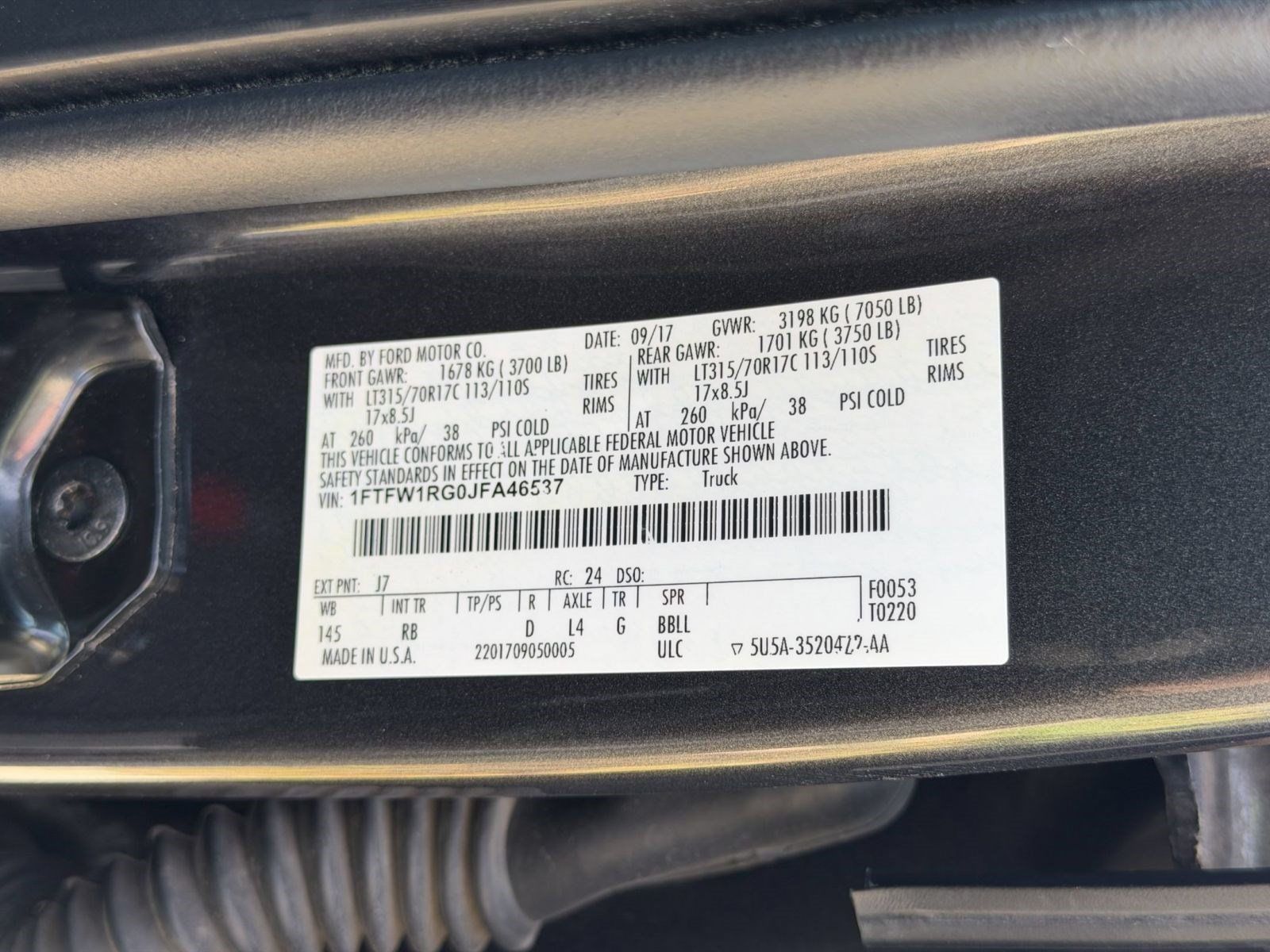 Used 2018 Ford F150 Raptor w/ Equipment Group 802A Luxury AWD/4WD image 27