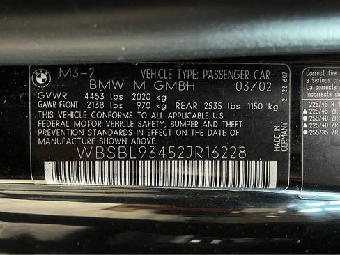 Used 2002 BMW M3 Coupe RWD image 33