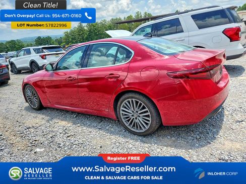 Used 2017 Alfa Romeo Giulia Ti w/ TI Lusso Light Wood Package RWD image 3