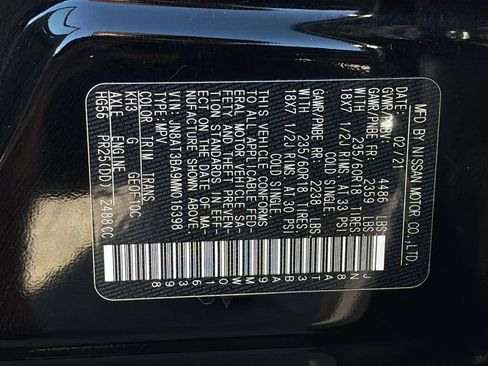 Used 2021 Nissan Rogue SV FWD image 14