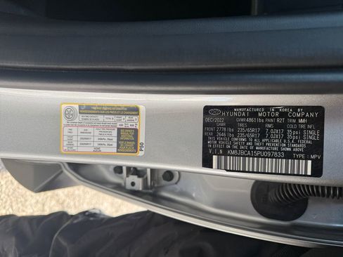 Used 2023 Hyundai Tucson Blue w/ Cargo Package image 20