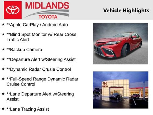Used 2023 Toyota Camry SE w/ Convenience Package FWD image 2