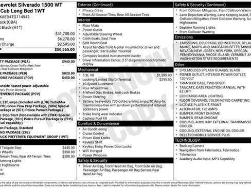 New 2026 Chevrolet Silverado 1500 W/T w/ WT Safety Package image 26