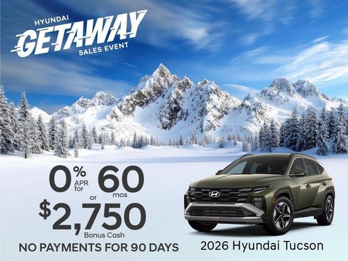 Certified 2026 Hyundai Tucson SE AWD/4WD image 1