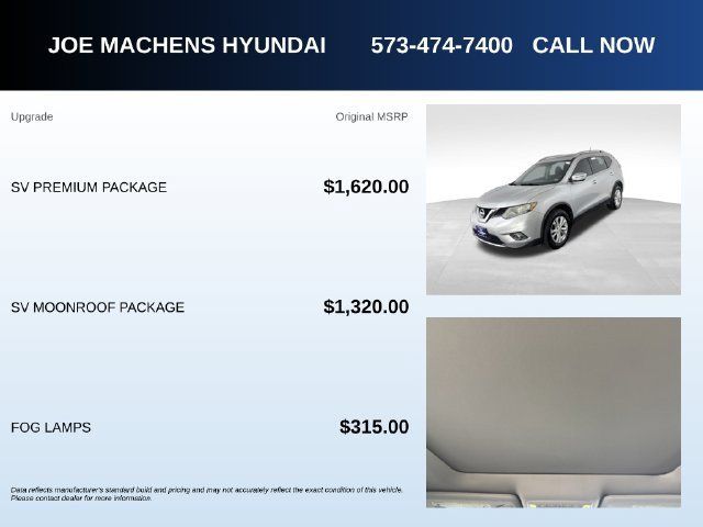 Used 2016 Nissan Rogue SV w/ SV Premium Package AWD/4WD image 5