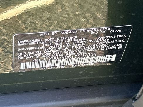 New 2026 Subaru Outback Premium image 28