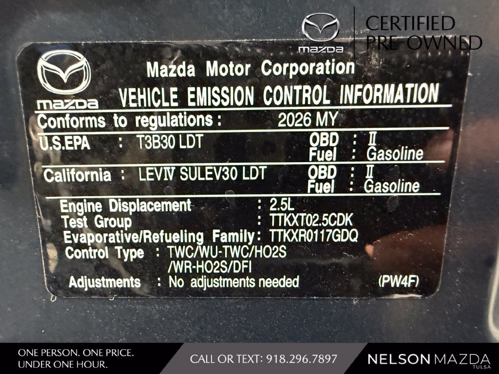 Certified 2026 MAZDA CX-50 AWD 2.5 S w/ Preferred Pkg image 54