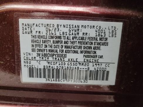 Used 2023 Nissan Sentra SV w/ SV Premium Package FWD image 33