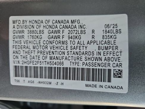 Used 2026 Honda Civic Sport image 23