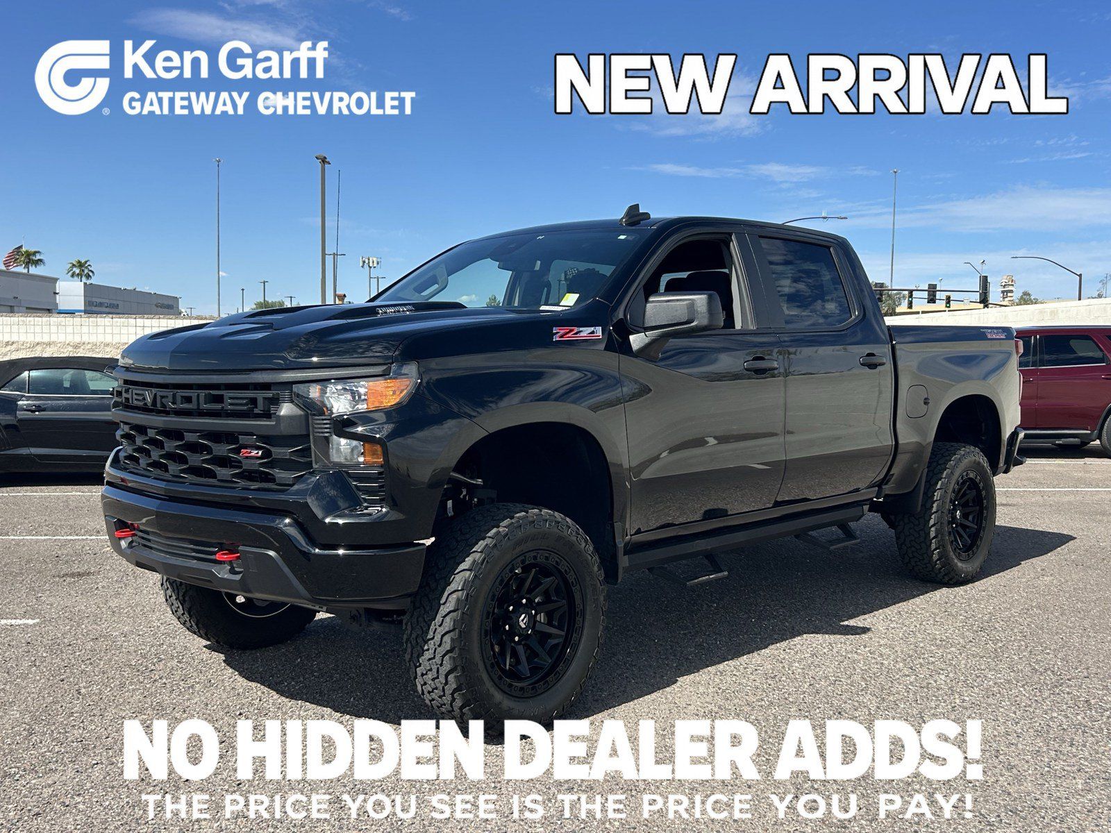 Used 2025 Chevrolet Silverado 1500 Custom Trail Boss AWD/4WD image 1