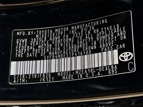 New 2026 Toyota Corolla LE image 29