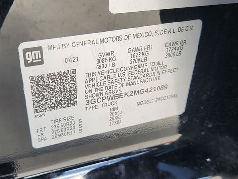 Used 2021 Chevrolet Silverado 1500 Custom RWD image 31