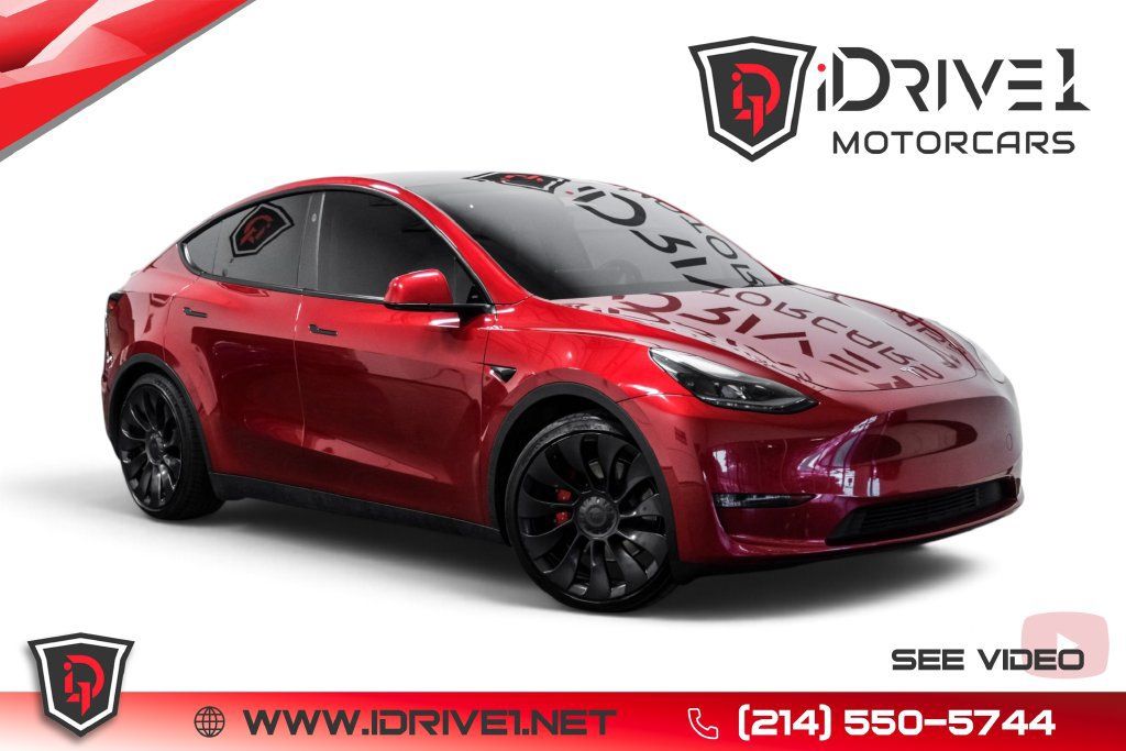 Used 2024 Tesla Model Y Performance AWD/4WD image 1