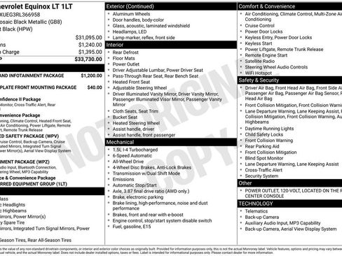 Used 2024 Chevrolet Equinox LT AWD/4WD image 37